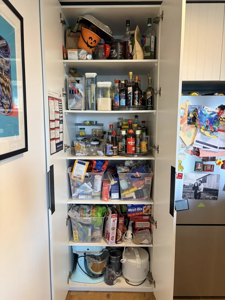 Pantry before