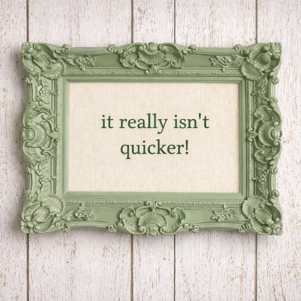 Well&hellip; in fact it kind of is, but it leaves you worse off long term! 

This week, I&rsquo;ve been reflecting on the power of micro changes.

Leadership is complex. There&rsquo;s always so much to do, and when things feel off-track, it&rsquo;s e