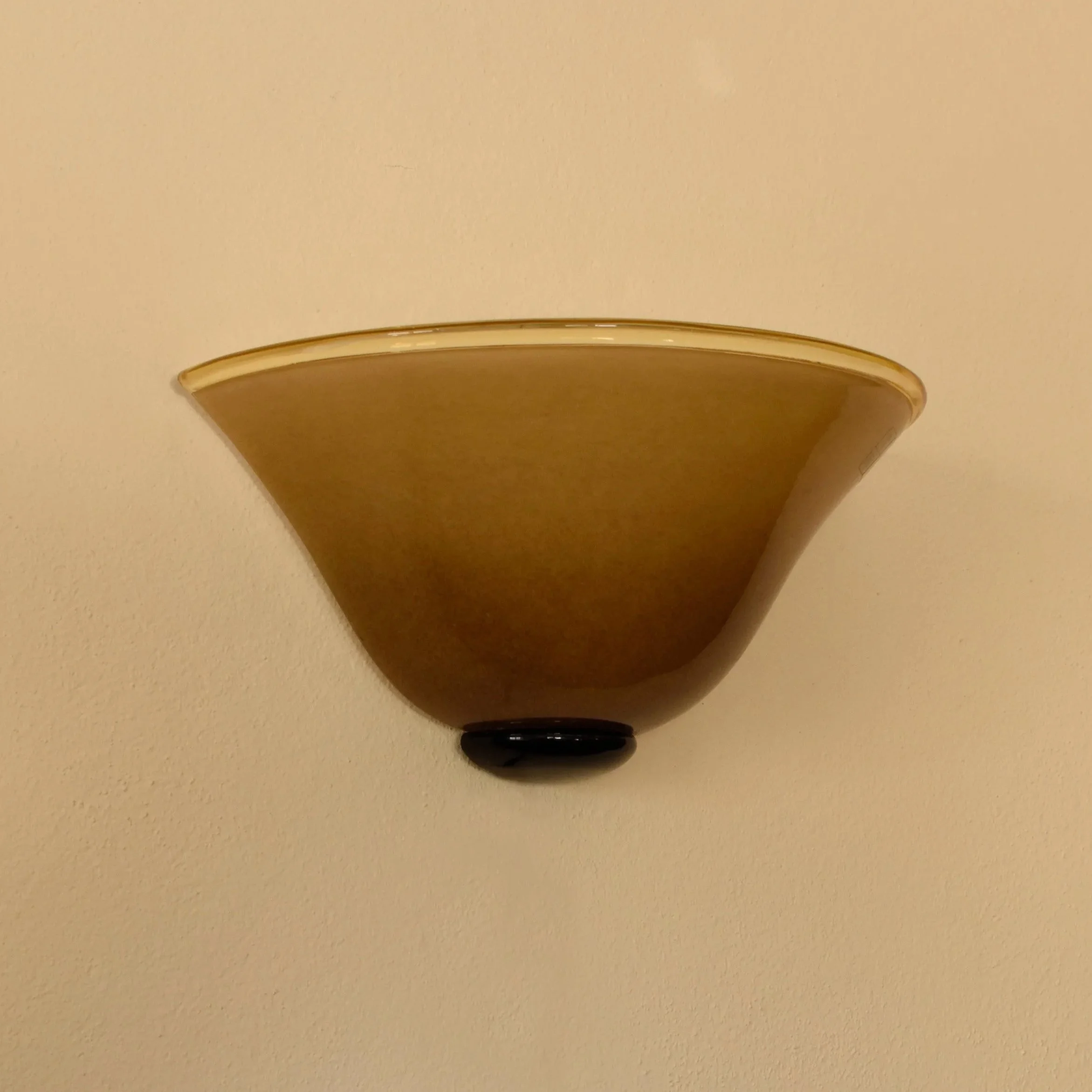 Single sconce in Murano glass by Barovier & Toso