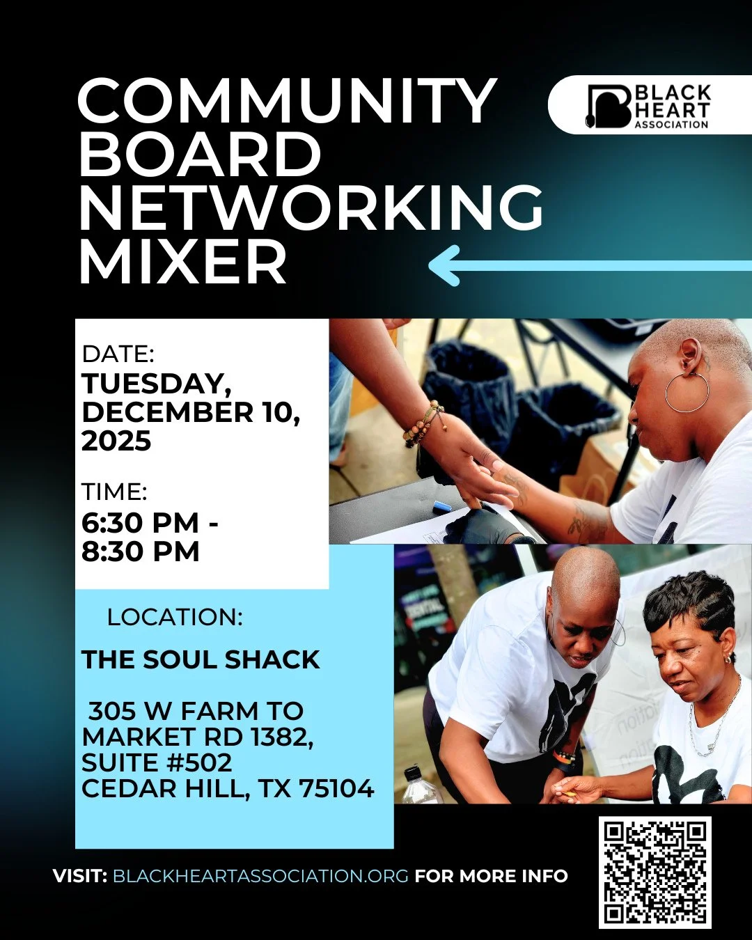 Hey Fam 👋🏾⁠
We&rsquo;re building something powerful &mdash; and we want YOU to be part of it! 💪🏾⁠
⁠
The Black Heart Association is forming a new Community Board, and we&rsquo;re inviting passionate leaders, advocates, and changemakers to join us.