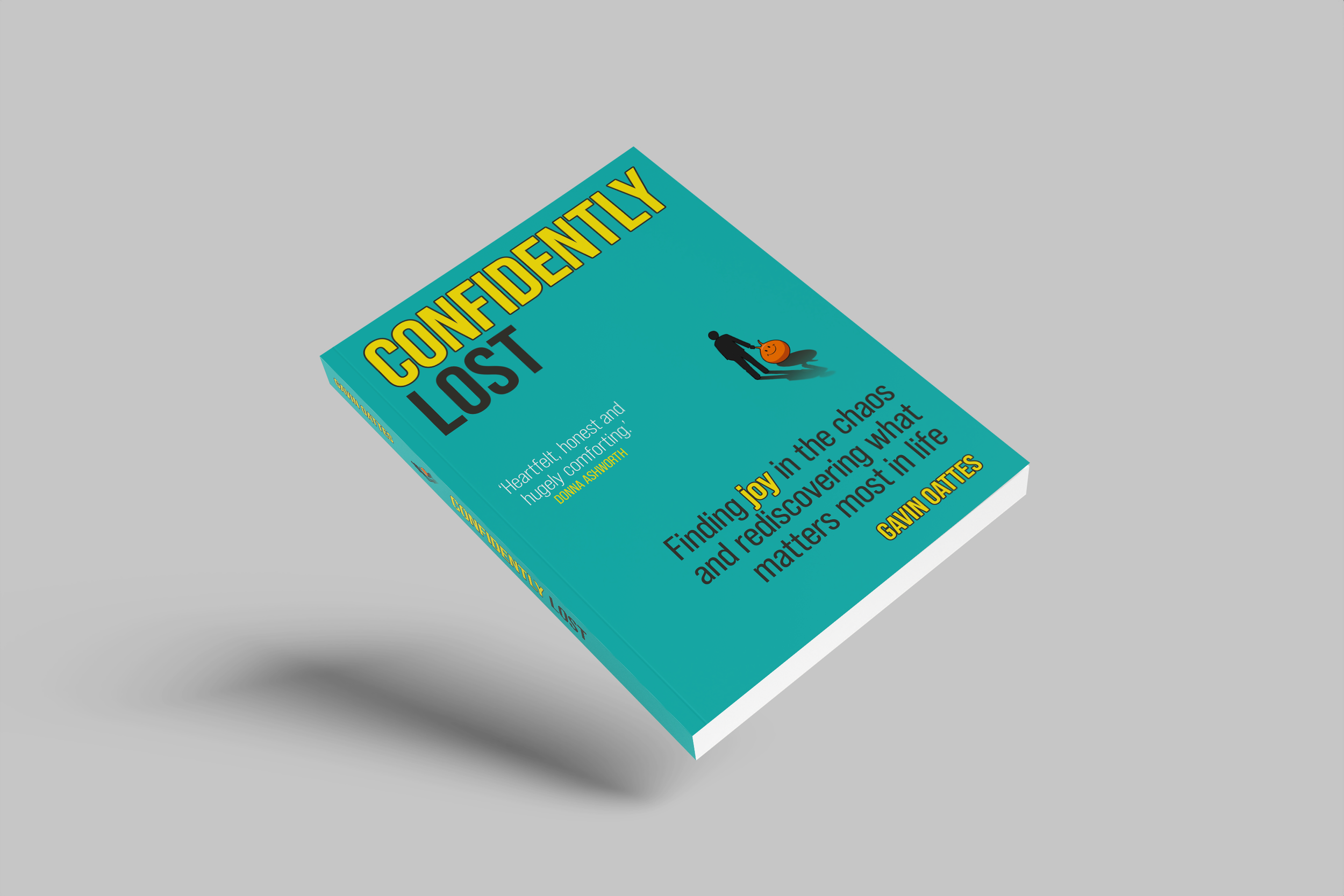 Confidently Lost - Cover Design