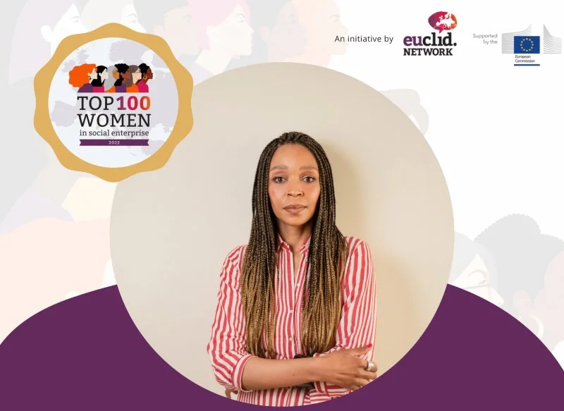 100 mulheres na vanguarda do empreendedorismo social, e eu sou uma