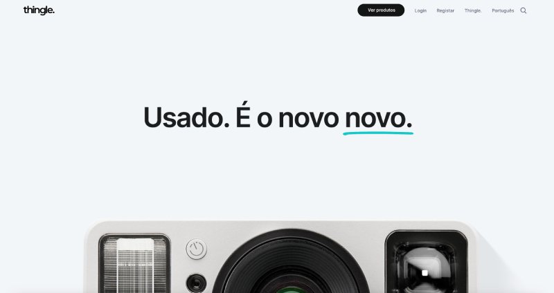 A garantia que faltava às nossas compras em segunda mão está na thingle.