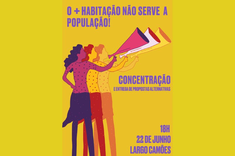 Amanhã saímos à rua, por um programa que resolva a crise da habitação