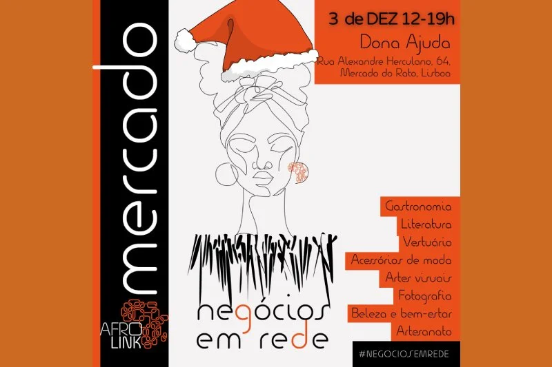 As melhores prendas de Natal estão no Mercado Afrolink – é já no domingo!