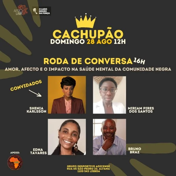 Cachupão servido com debate sobre a saúde mental da comunidade negra