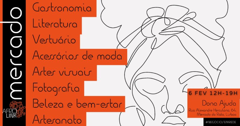 Domingo é dia de Mercado Afrolink, a nossa rede para firmar negócios