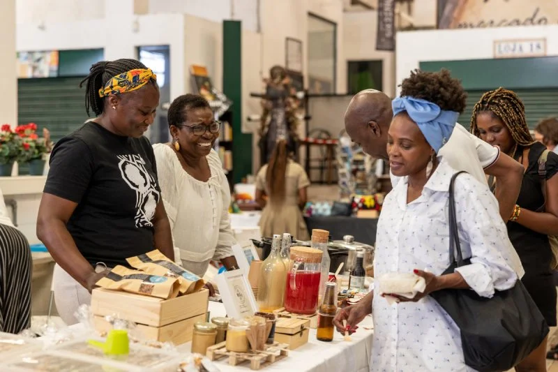 Domingo temos Mercado Afrolink, com novas marcas para conhecer