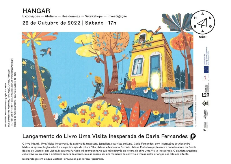 Livro “Uma visita inesperada”, de Carla Fernandes, é lançado hoje em Lisboa