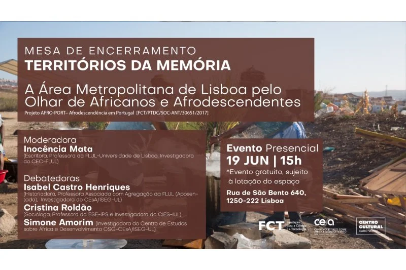 Memória e vida afro-lisboeta à mesa, com olhar crítico sobre a História