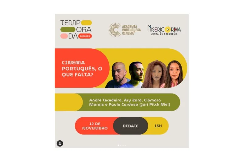 Mercado Afrolink na Temporada do Gerador, com a Academia de Cinema