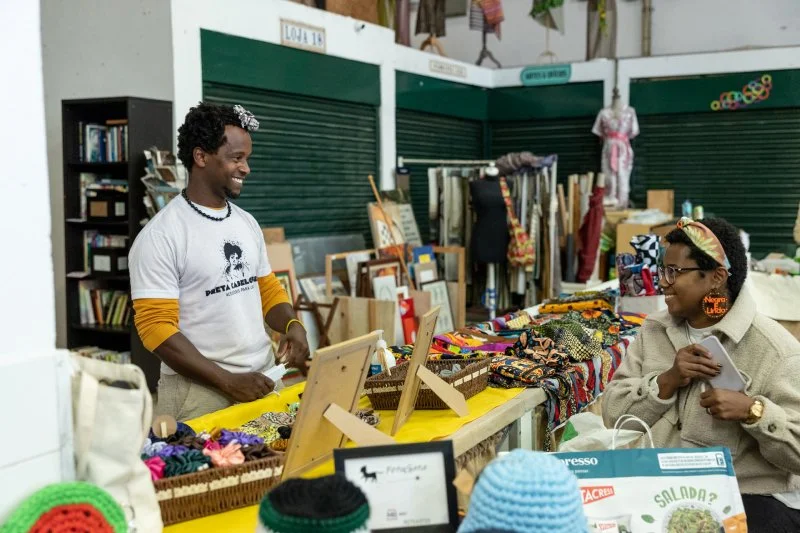 Mercado Afrolink no Festival da Língua e da Liberdade na Cidade