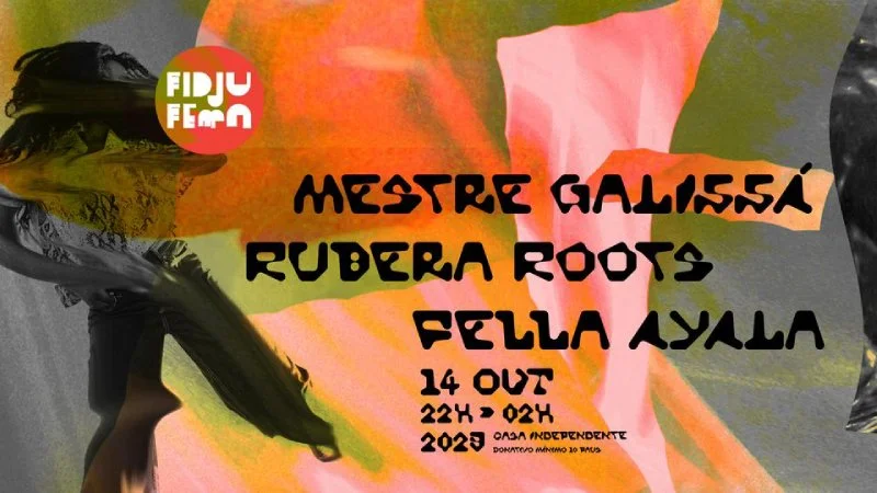 Noites FIDJU-FEMA de volta à Casa Independente, com Kora, reggae e DJ set
