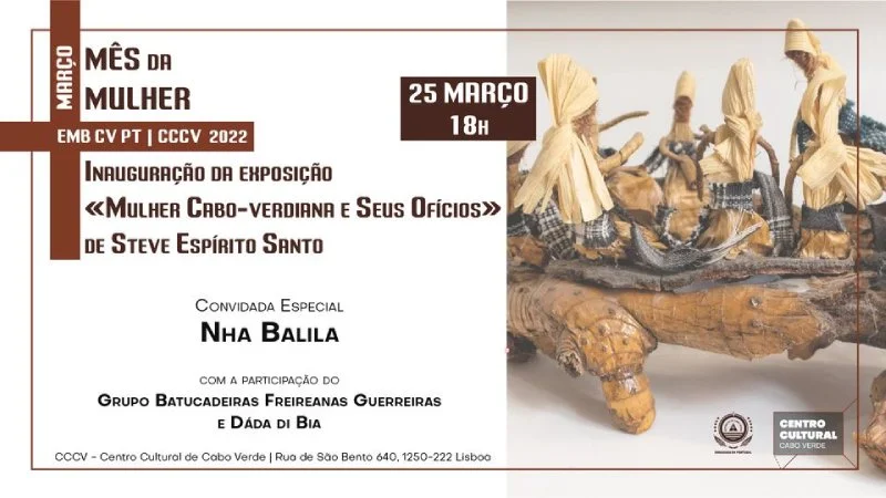 Os ofícios da mulher cabo-verdiana, esculpidos e em exposição