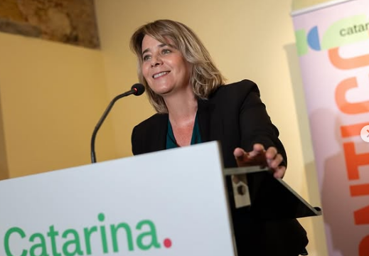 Mais do que “votar em”, no próximo dia 18 eu “votarei com” Catarina Martins