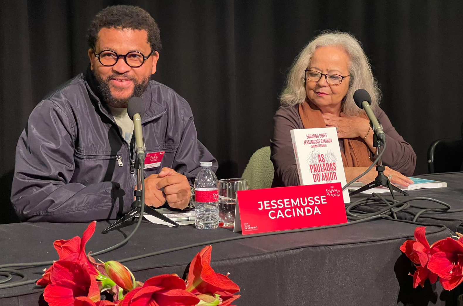 Escritor moçambicano Jessemusse Cacinda em Lisboa, com as Correntes d’ Escrita