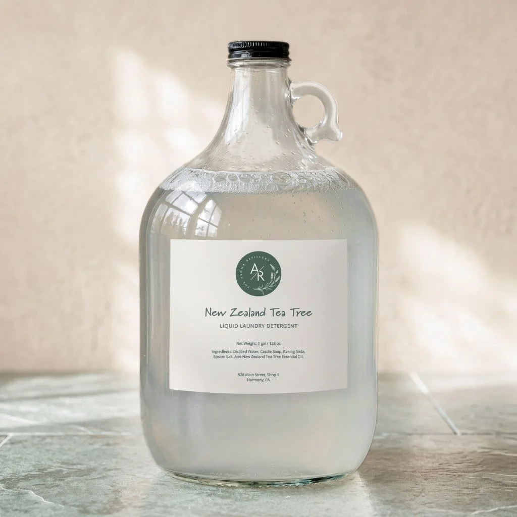 New Zealand Tea Tree Liquid Laundry Detergent - 128oz