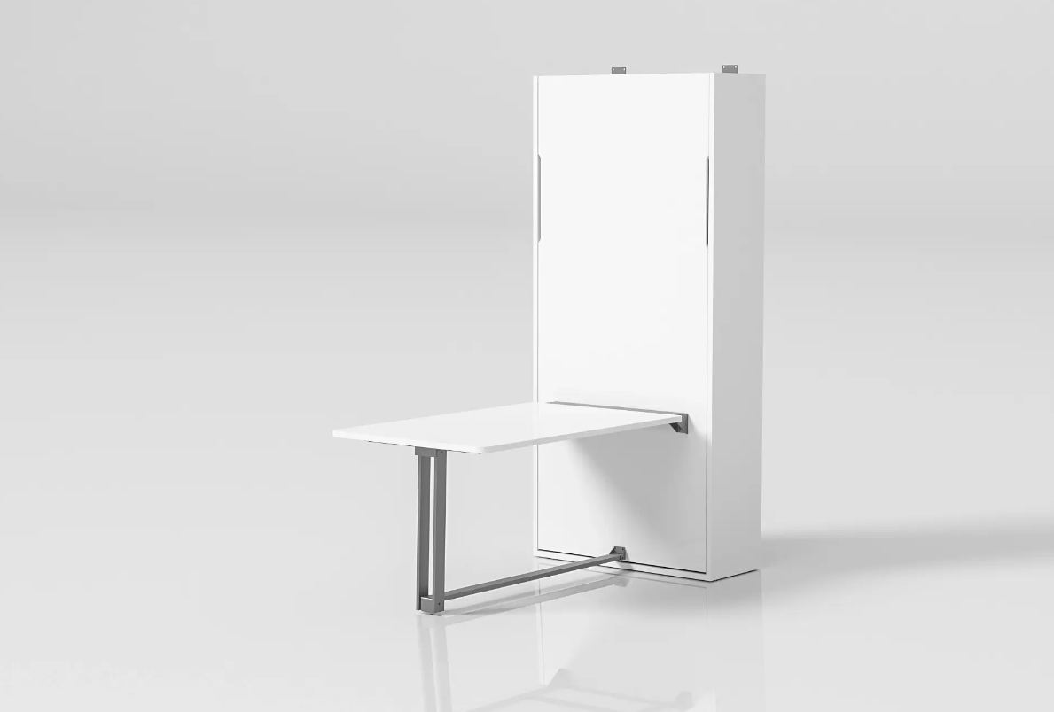 Il mantenimento costante dell’orizzontalità del piano consente all’utilizzatore di aprire e chiudere il letto senza dover rimuovere gli oggetti presenti sul piano.