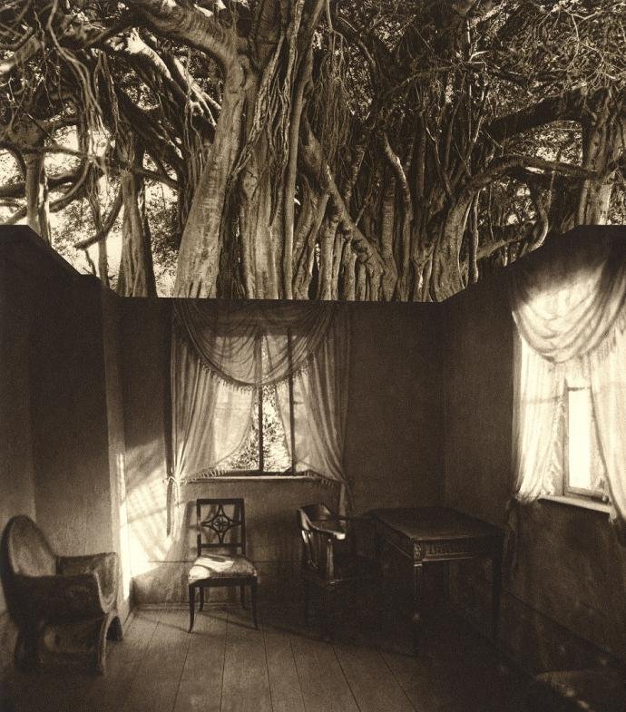 Valentina Jaffé: Interieur II (non closure and open-endedness) (2018), Fotocollage, 5-teilig, 60 x 65 cm (Foto der Künstlerin)