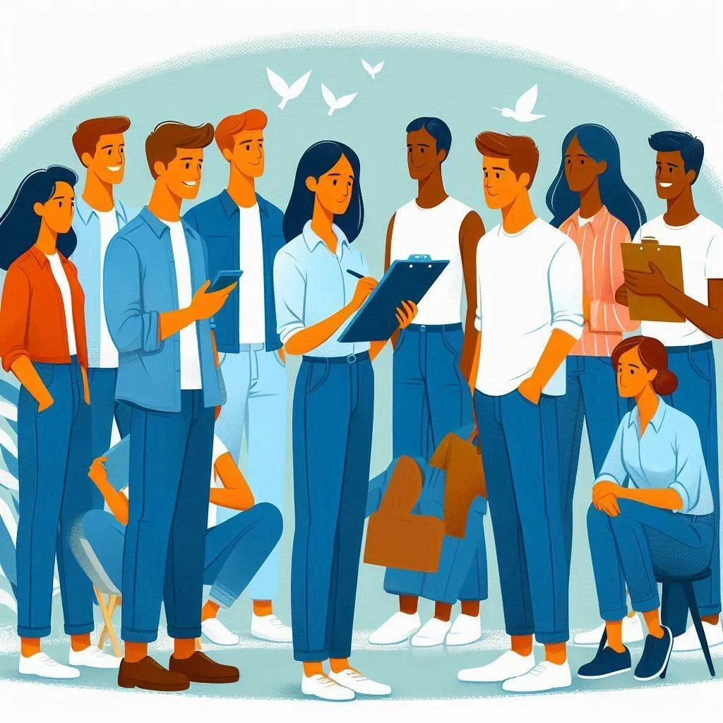 Collecting in-person signatures