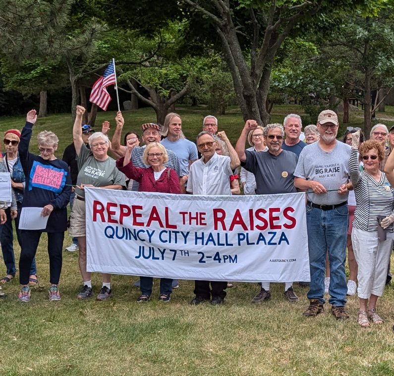 Quincy residents to hold July 7 ‘Repeal the Raises’ event at City Hall Plaza