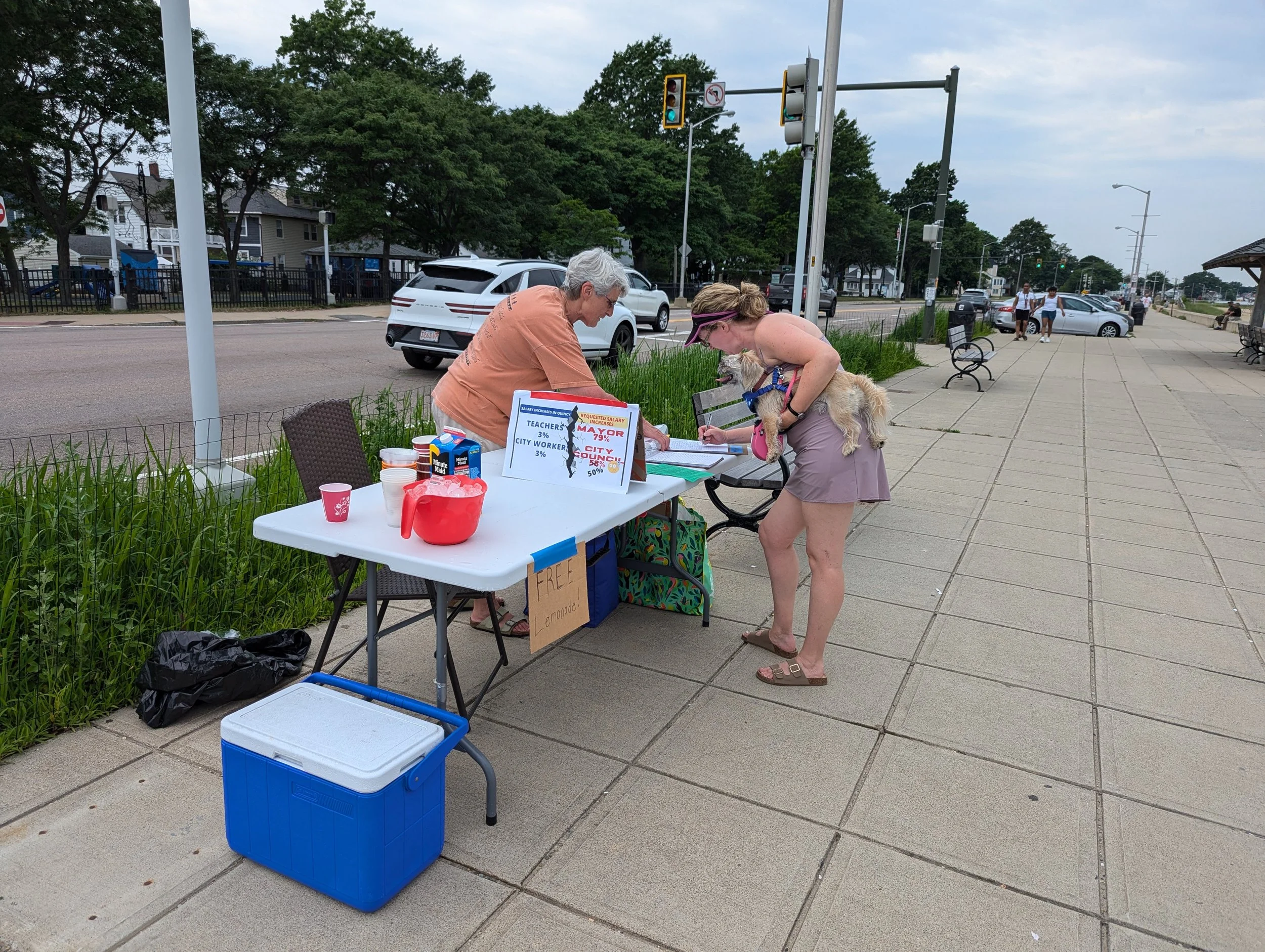 What it was like to collect signatures on the salary repeal petitions