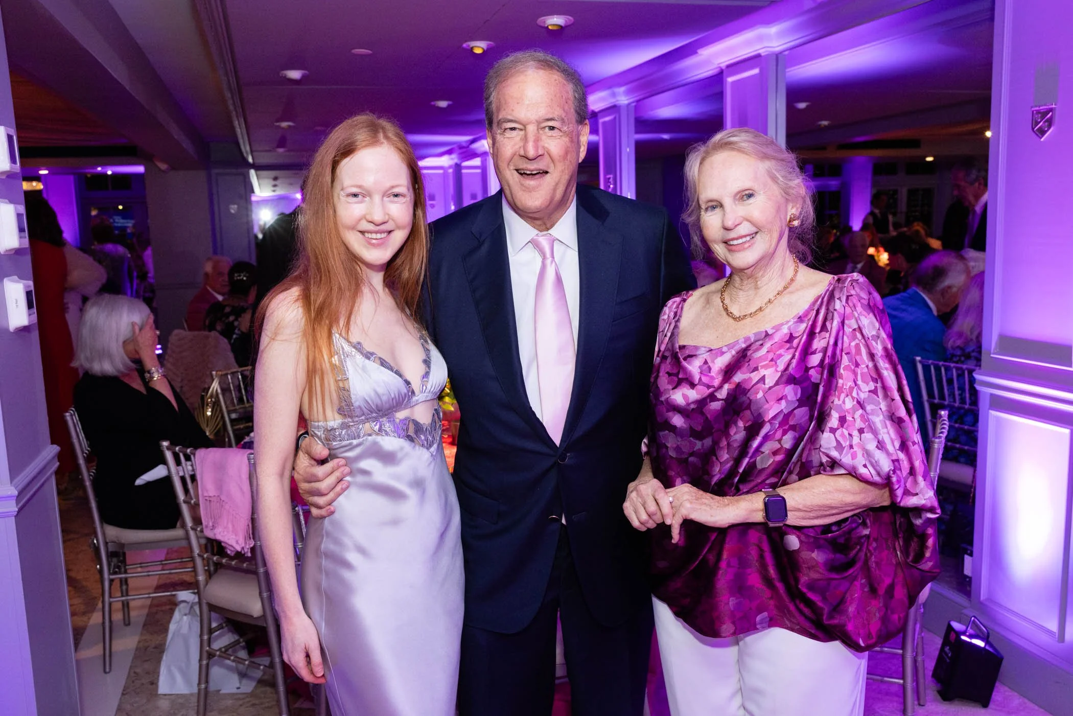 Lauren Ross, Dr. David Dodson y Donna Dodson