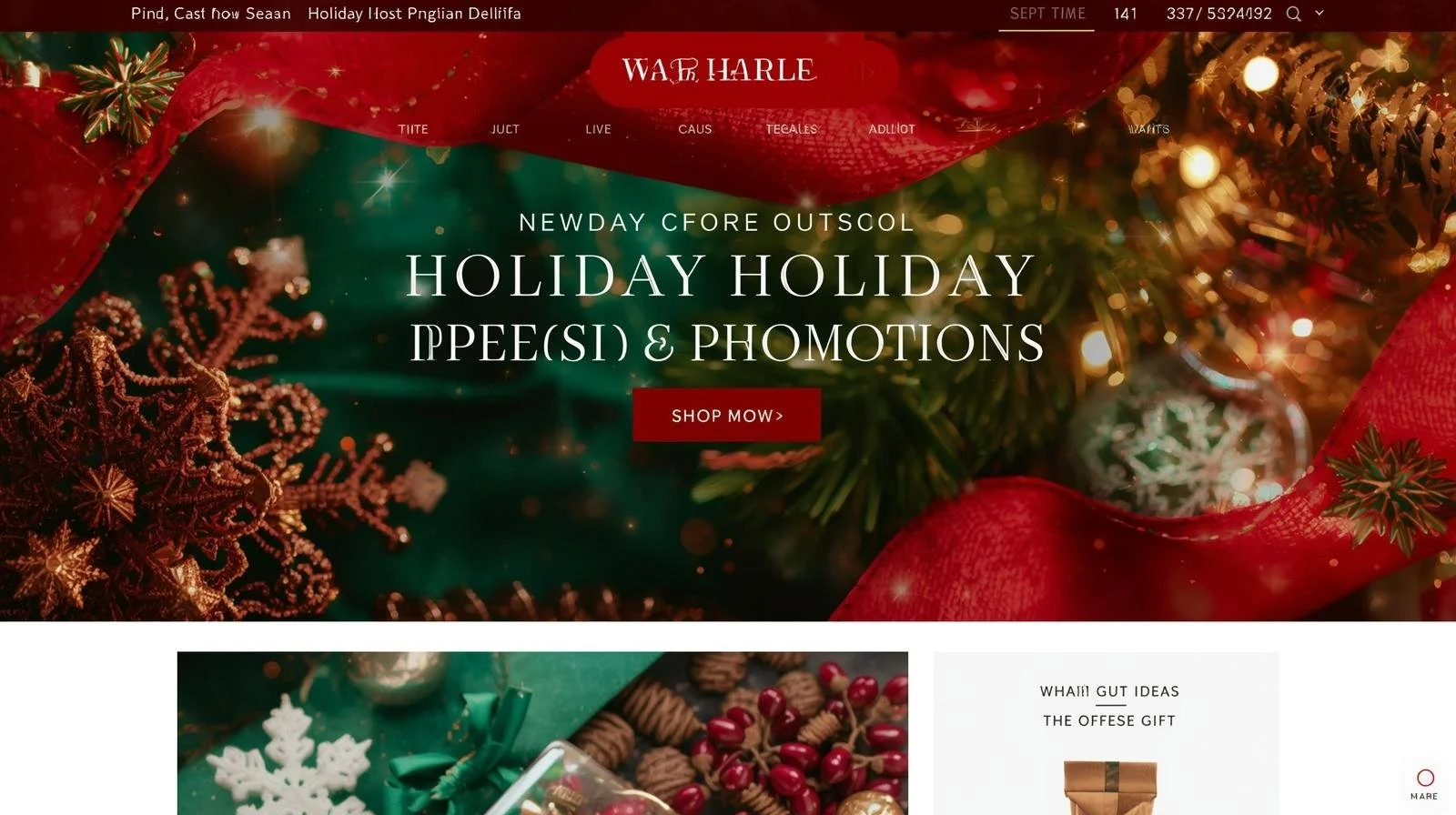 Holiday marketing strategy