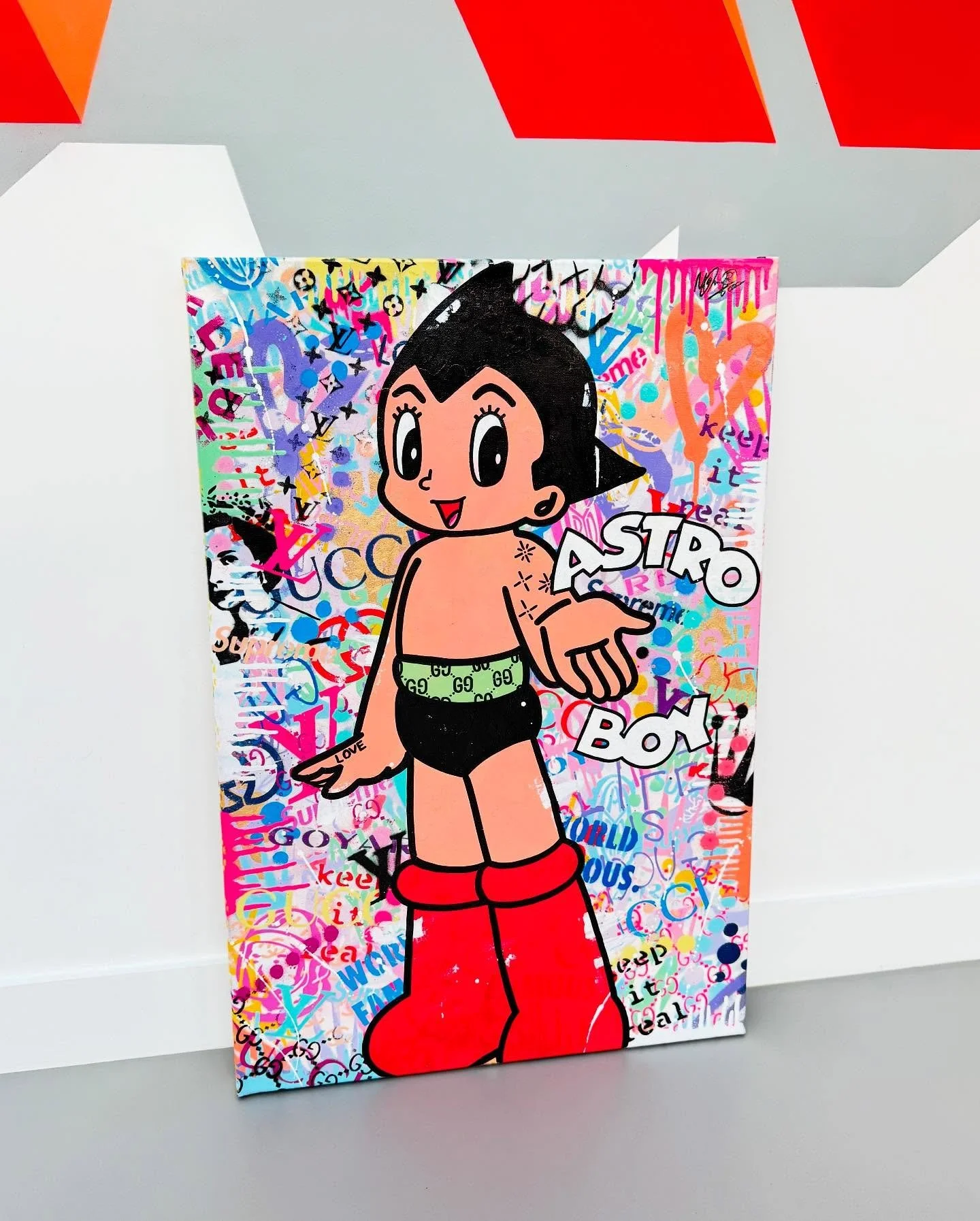 Astro Boy.

For Sale.

If You&rsquo;re Interested In This Piece Of Artwork Or Any Other Work Get In Touch Via Dm Or Email.

Peace &amp; Love, 

MG.