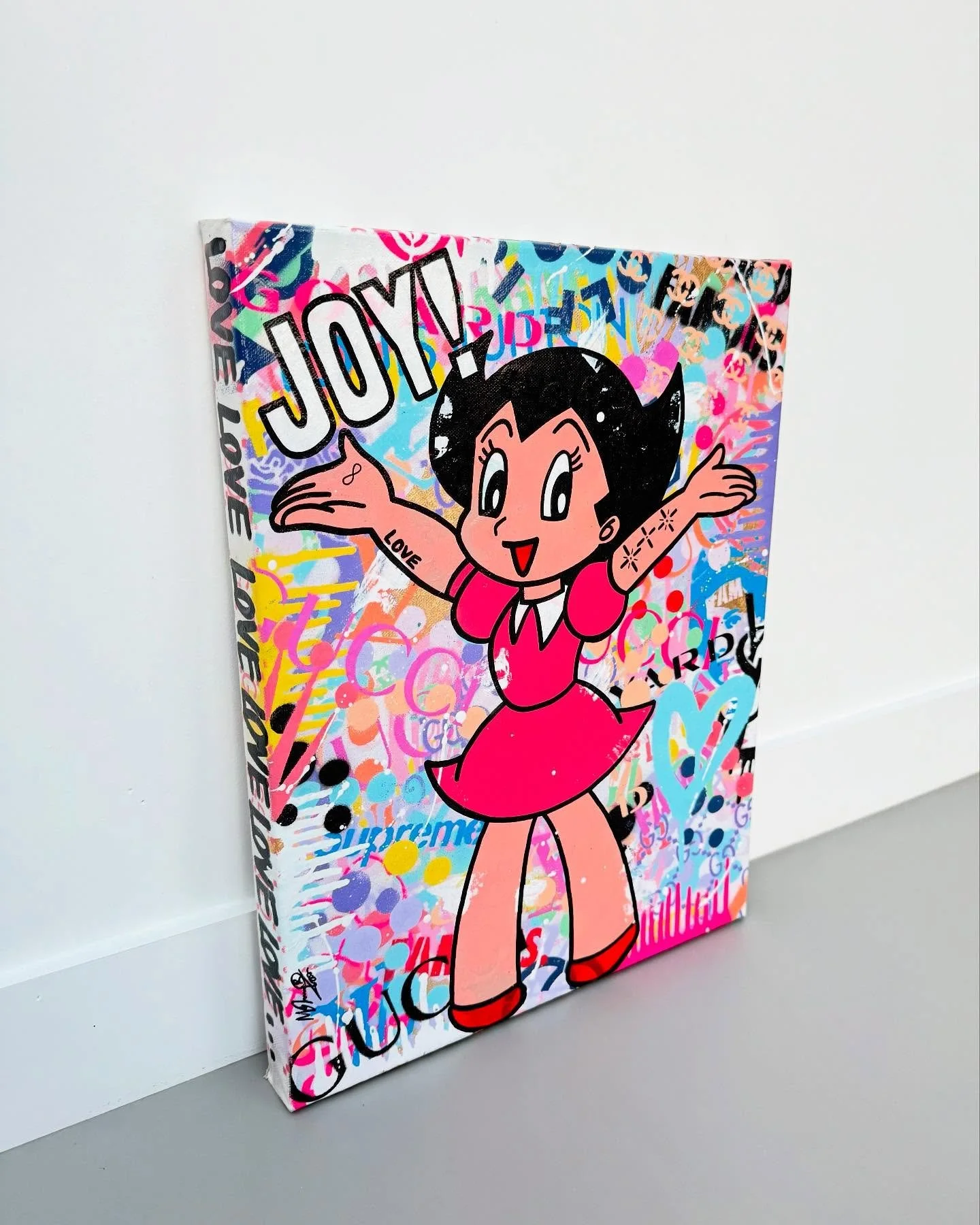 Joy!

For Sale.

If You&rsquo;re Interested In This Piece Of Artwork Or Any Other Work Get In Touch Via Dm Or Email.

Peace &amp; Love, 

MG.