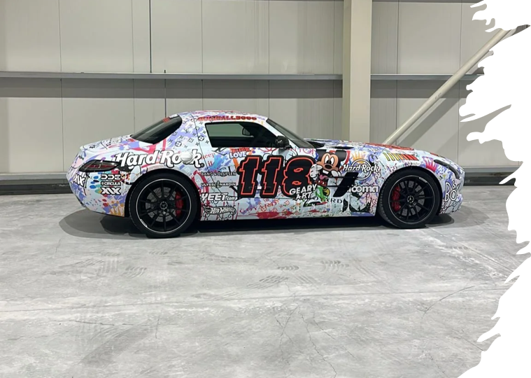 Gumball 3000 AMG Geary Art