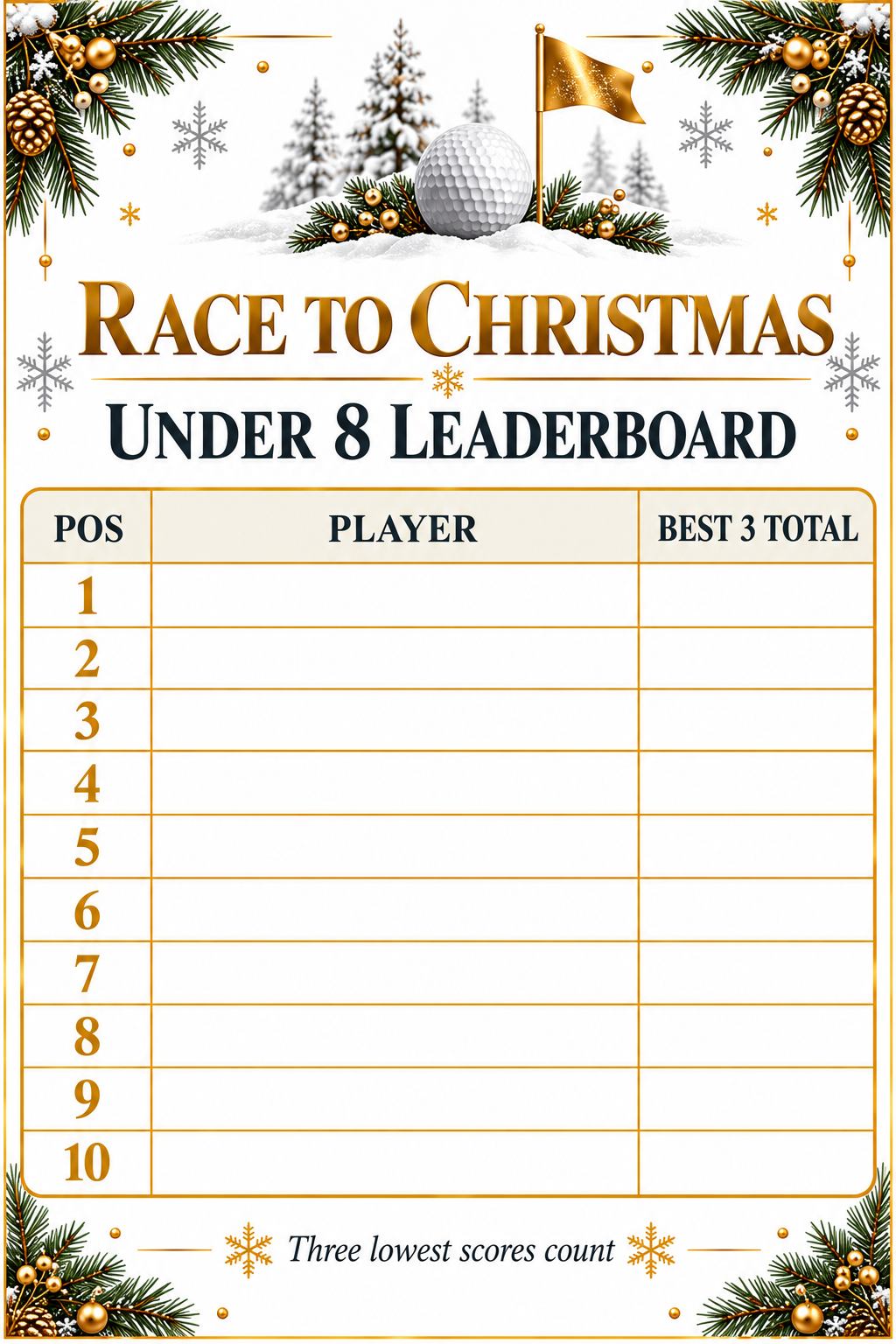 Gold Christmas Golf Leaderboard Poster.png