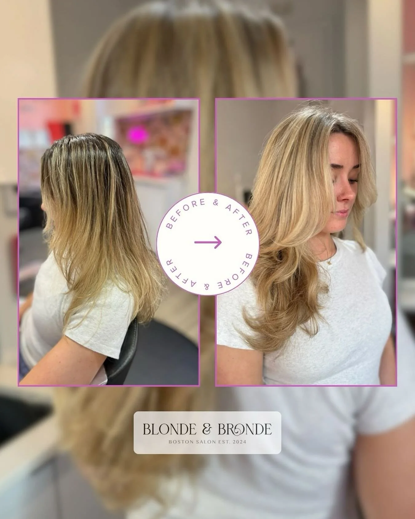 Full Foil Transformation
When you&rsquo;re craving light, depth, and a fresh new vibe ✨
⠀
This technique lightens the hair evenly while keeping the color multi-dimensional &mdash;
no flat tones, no harsh lines.
⠀
Perfect for anyone wanting to go ligh