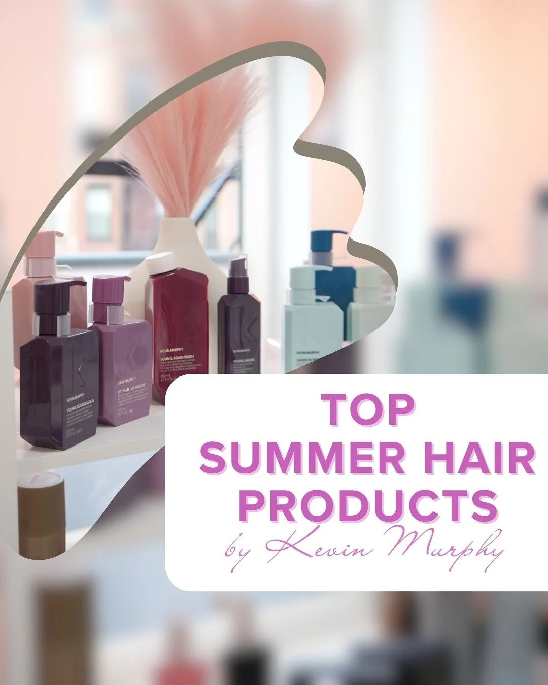 Summer is pure joy &mdash; not a hair disaster &mdash; when you&rsquo;ve got the right products on hand ☀️
Kevin Murphy is our must-have for the warmer season, because every product brings not just benefits, but real care.

We&rsquo;ve gathered 5 fav