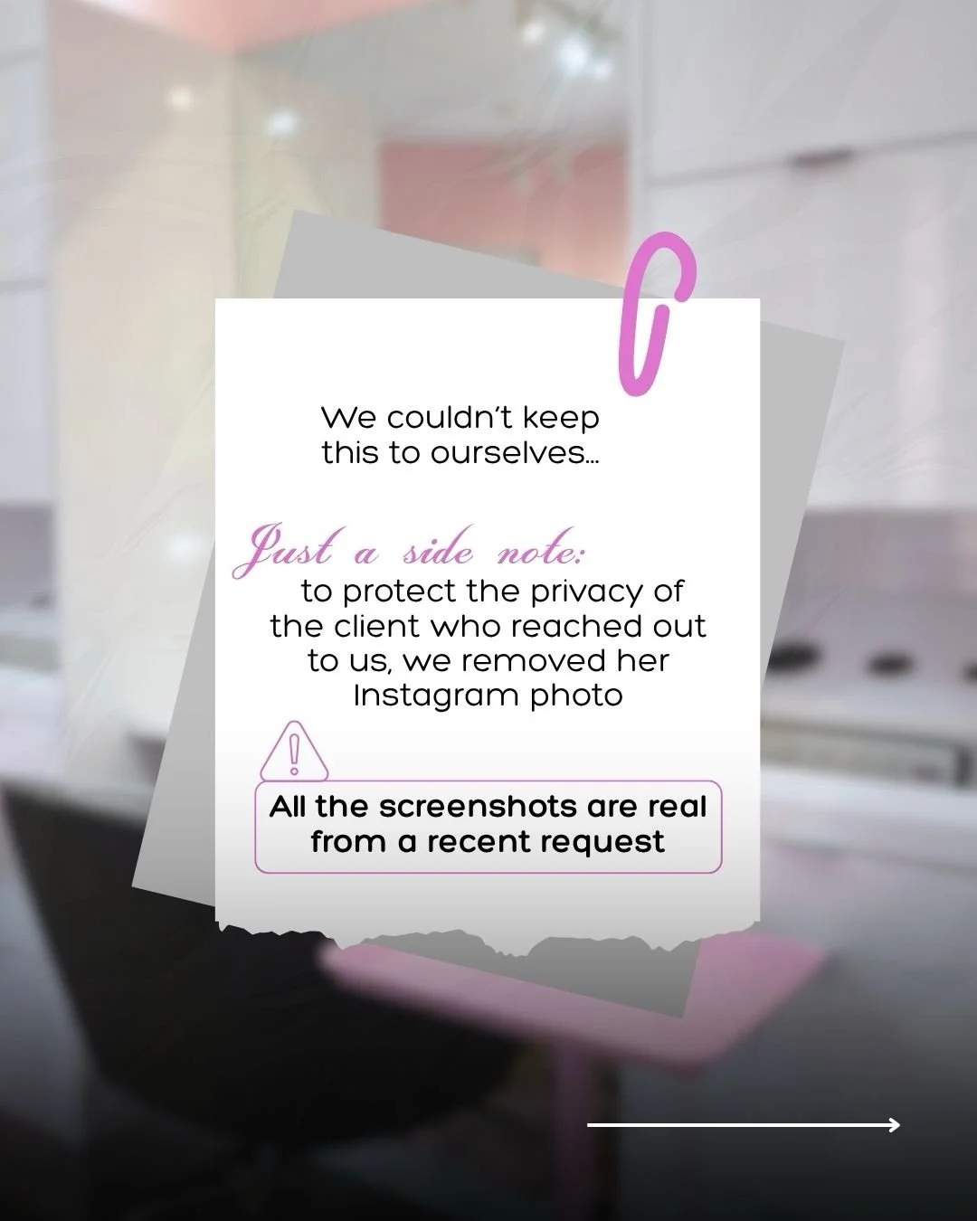 This is why your choice of salon matters❗️

This is a real situation one of our clients came to us with &mdash; and unfortunately, it&rsquo;s not a rare one.

Take a moment to scroll through and see what happened &rarr;