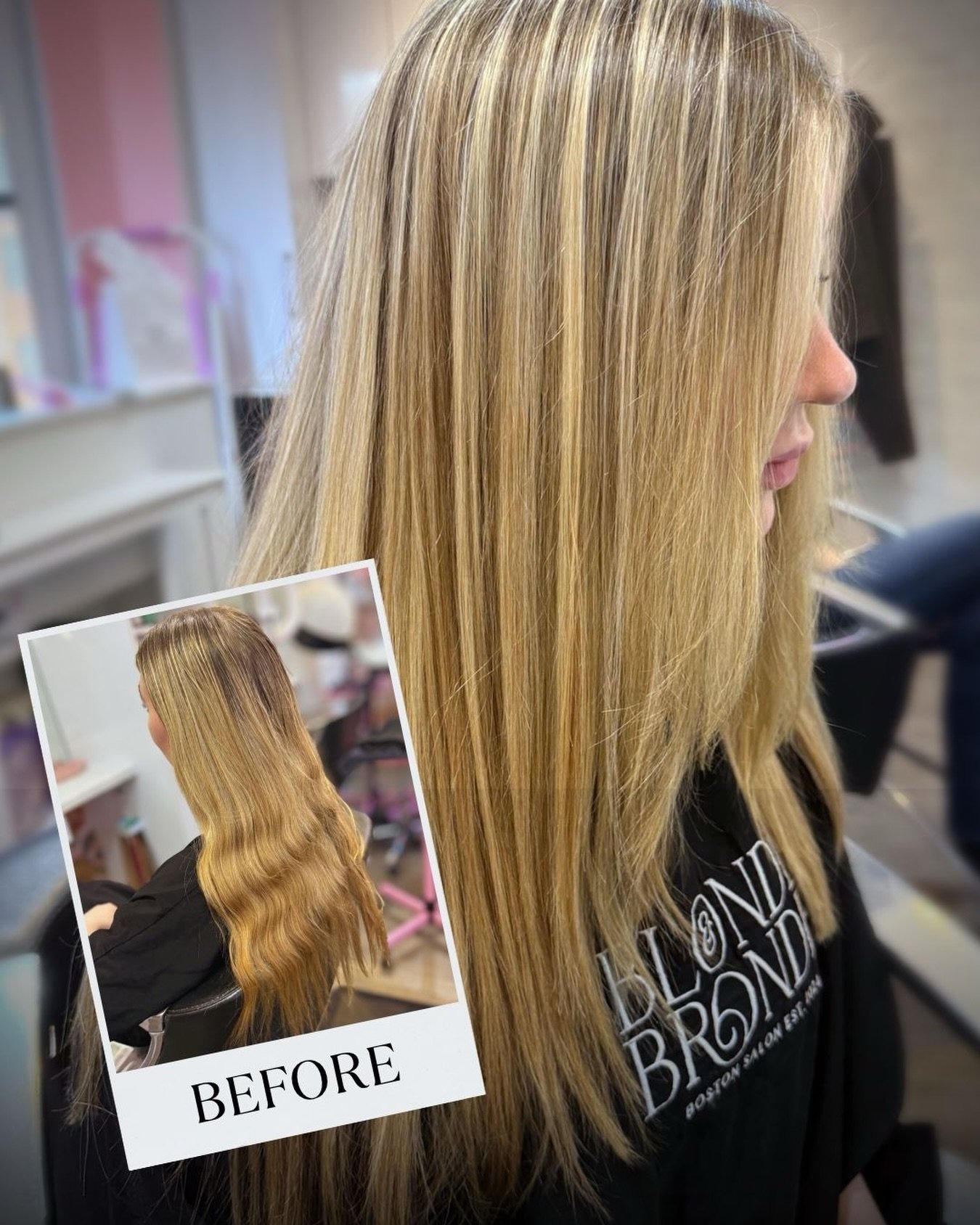 Soft dimensional blonde refresh ✨🤍

We brightened up her blonde, softened the root blend, toned out unwanted warmth, and gave the hair a healthier, more polished finish while maintaining dimension throughout ✨

| Blonde &amp; Bronde Salon |