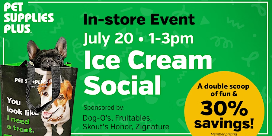 Ice Cream Social & Dog Adoption