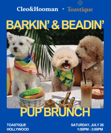Barkin' & Beadin' Pup Brunch