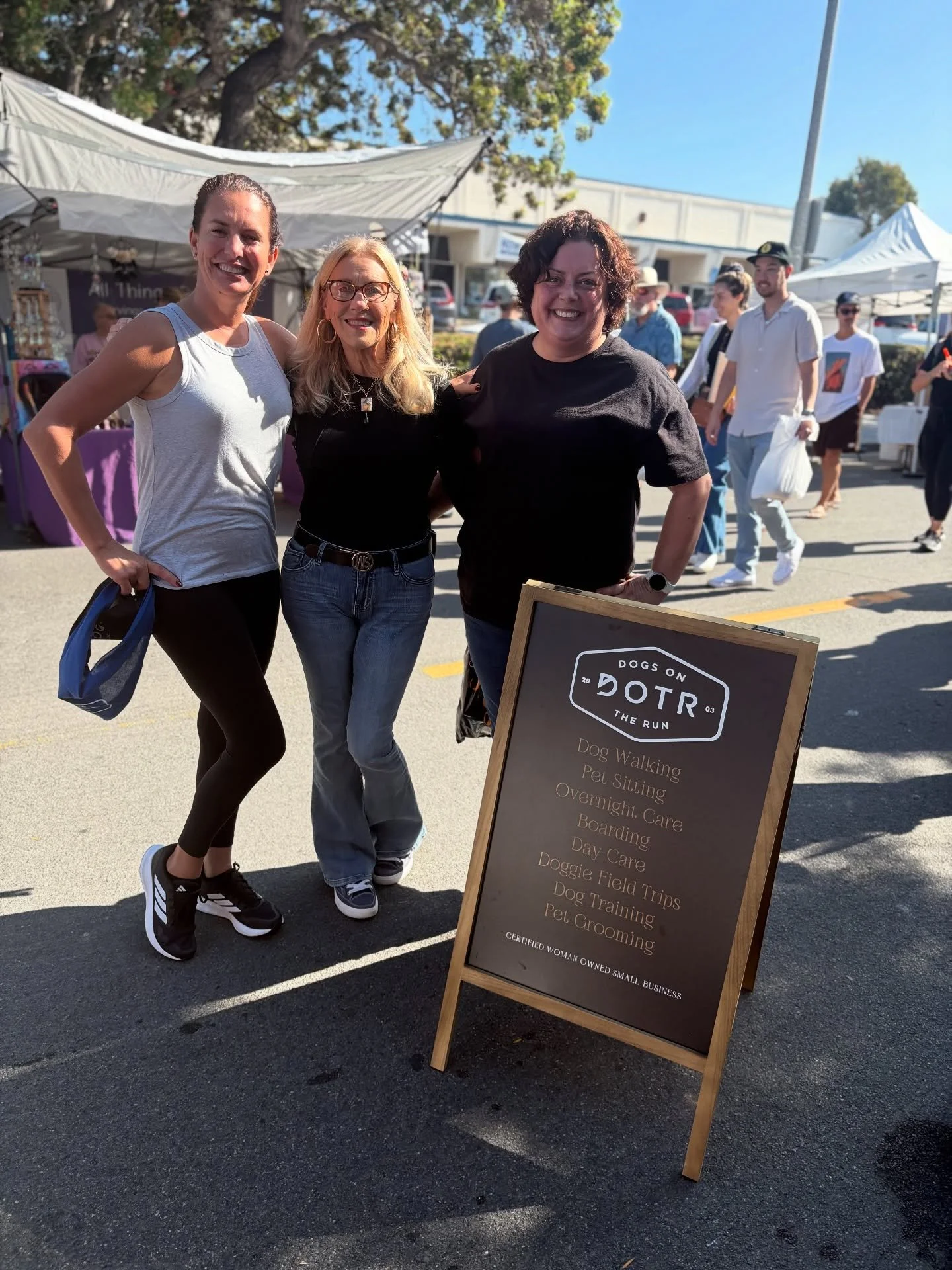 We had an amazing time at the Carlsbad Village Faire, sponsored by the Carlsbad Chamber of Commerce! Thank you to everyone who stopped by to say hi and learn more about Dogs On The Run. We love being part of this incredible community of local busines