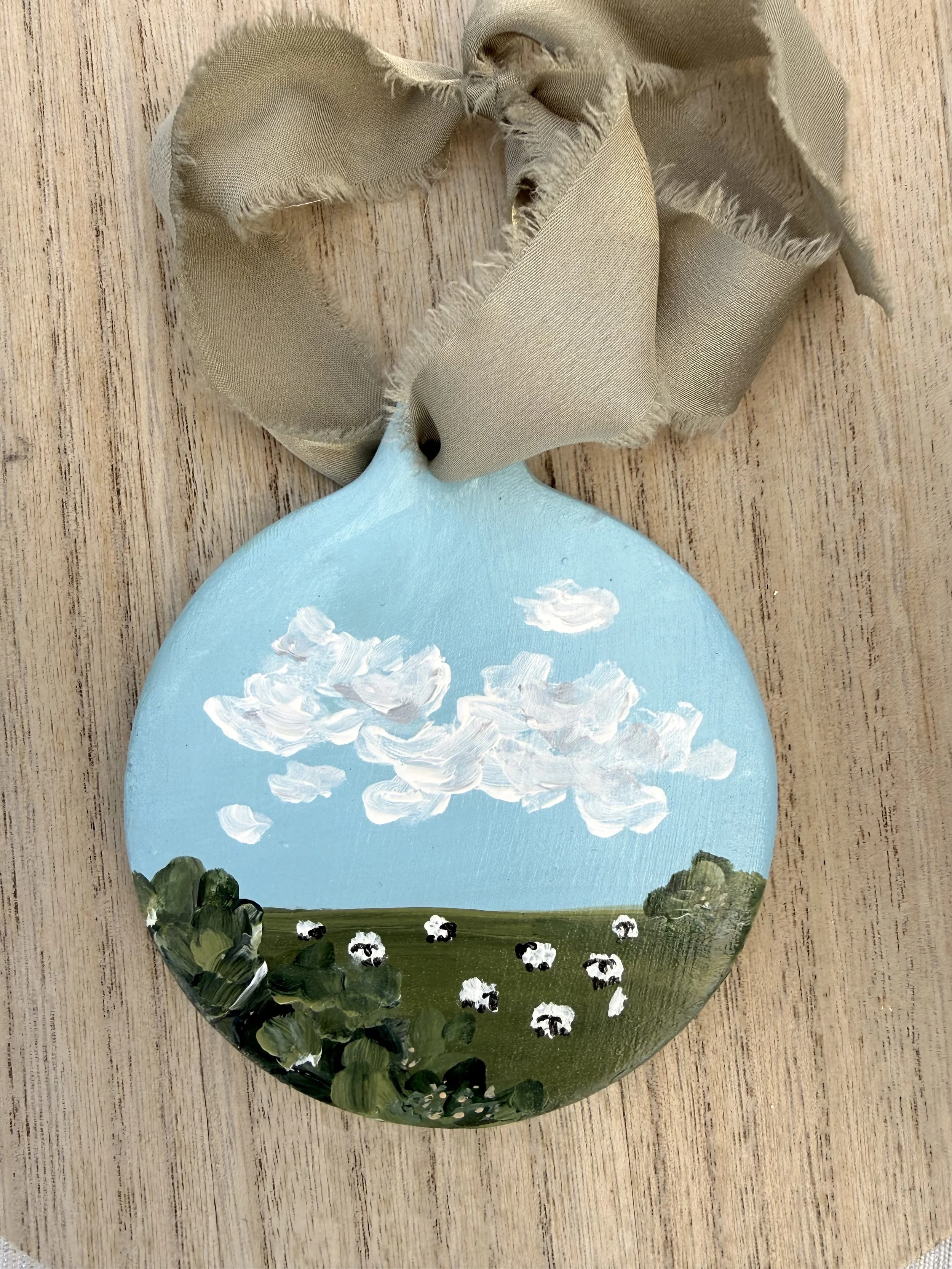 Sheep Ornament #16