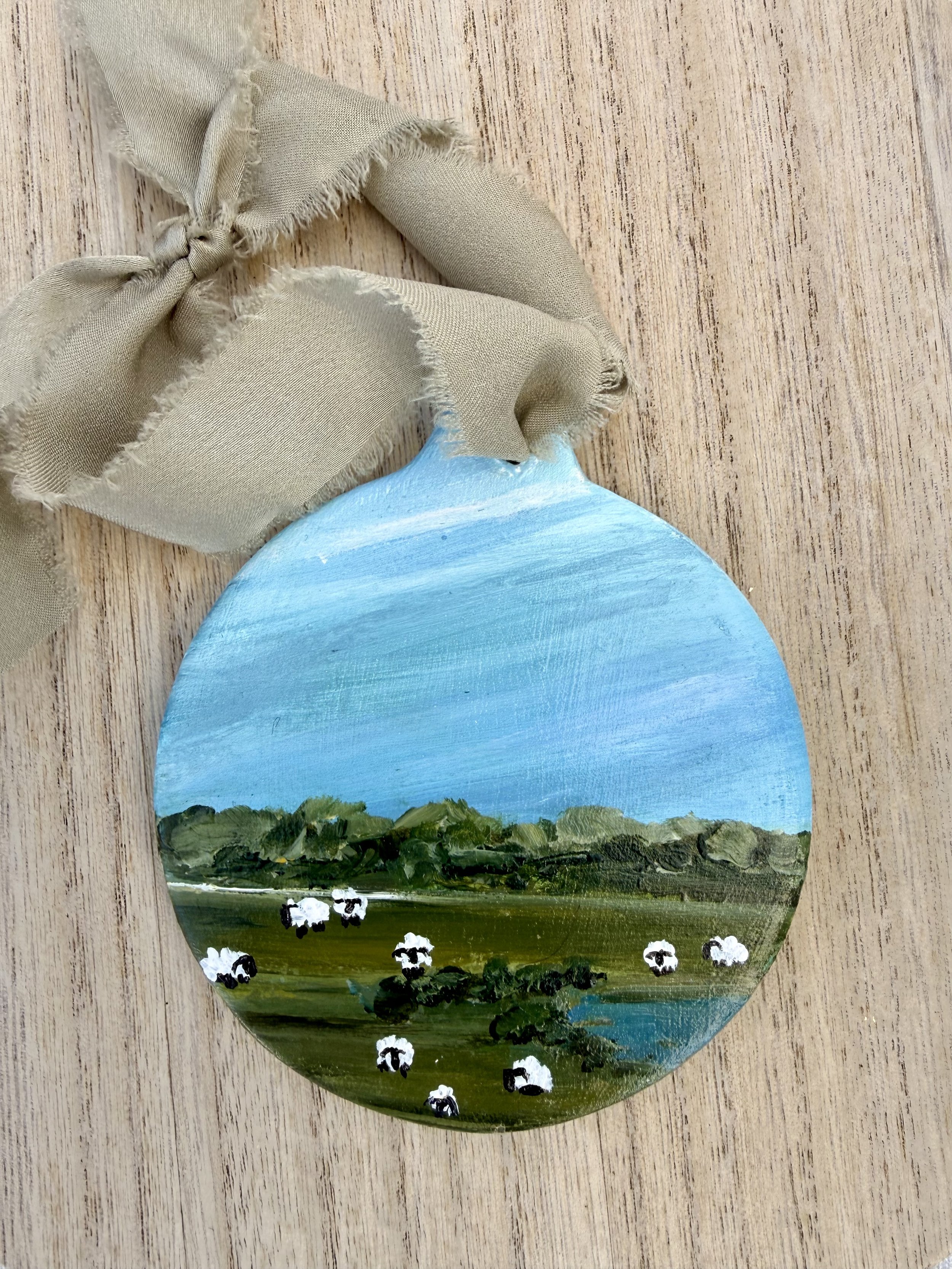 Sheep Ornament #12