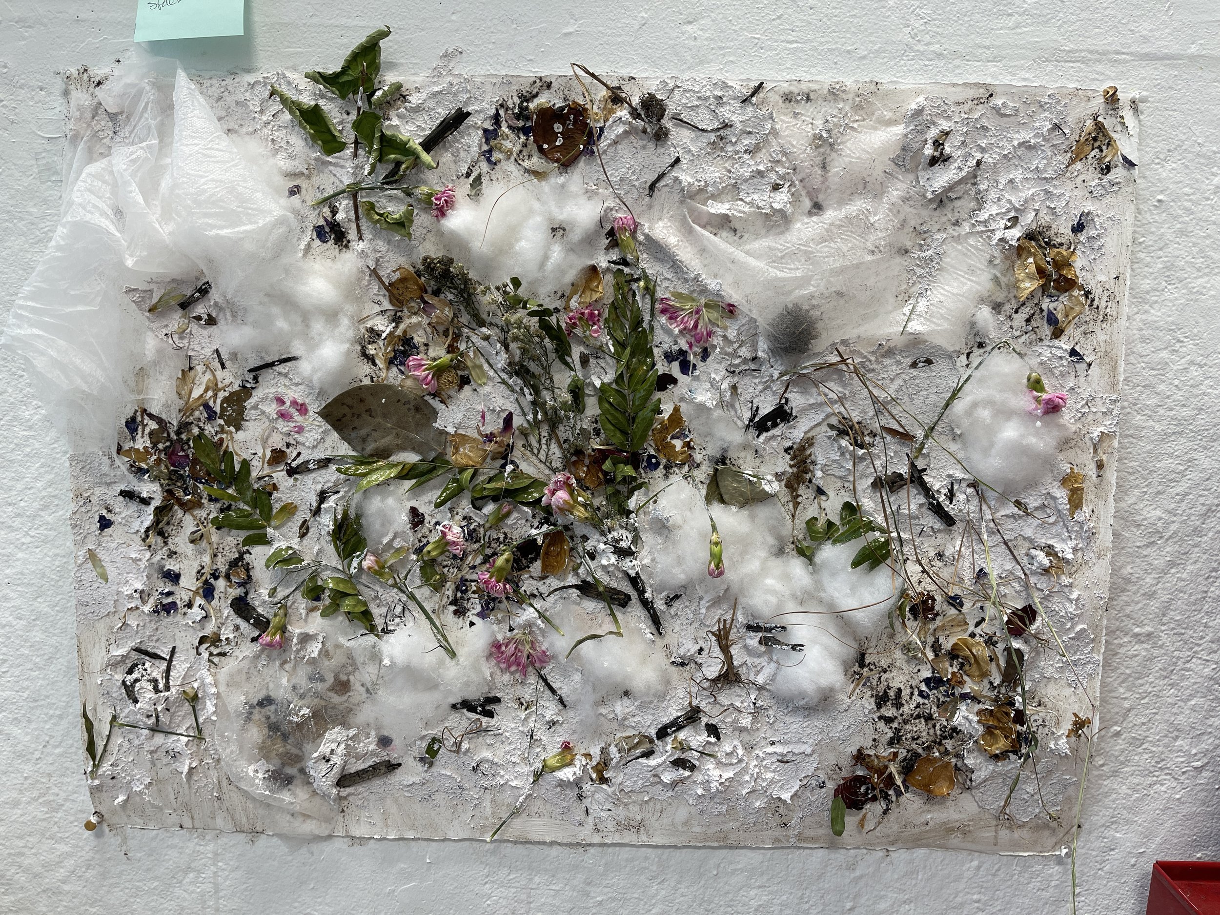 A snow wasteland to be turned into. amuddy slop, though looked beautiful in this stage as well.