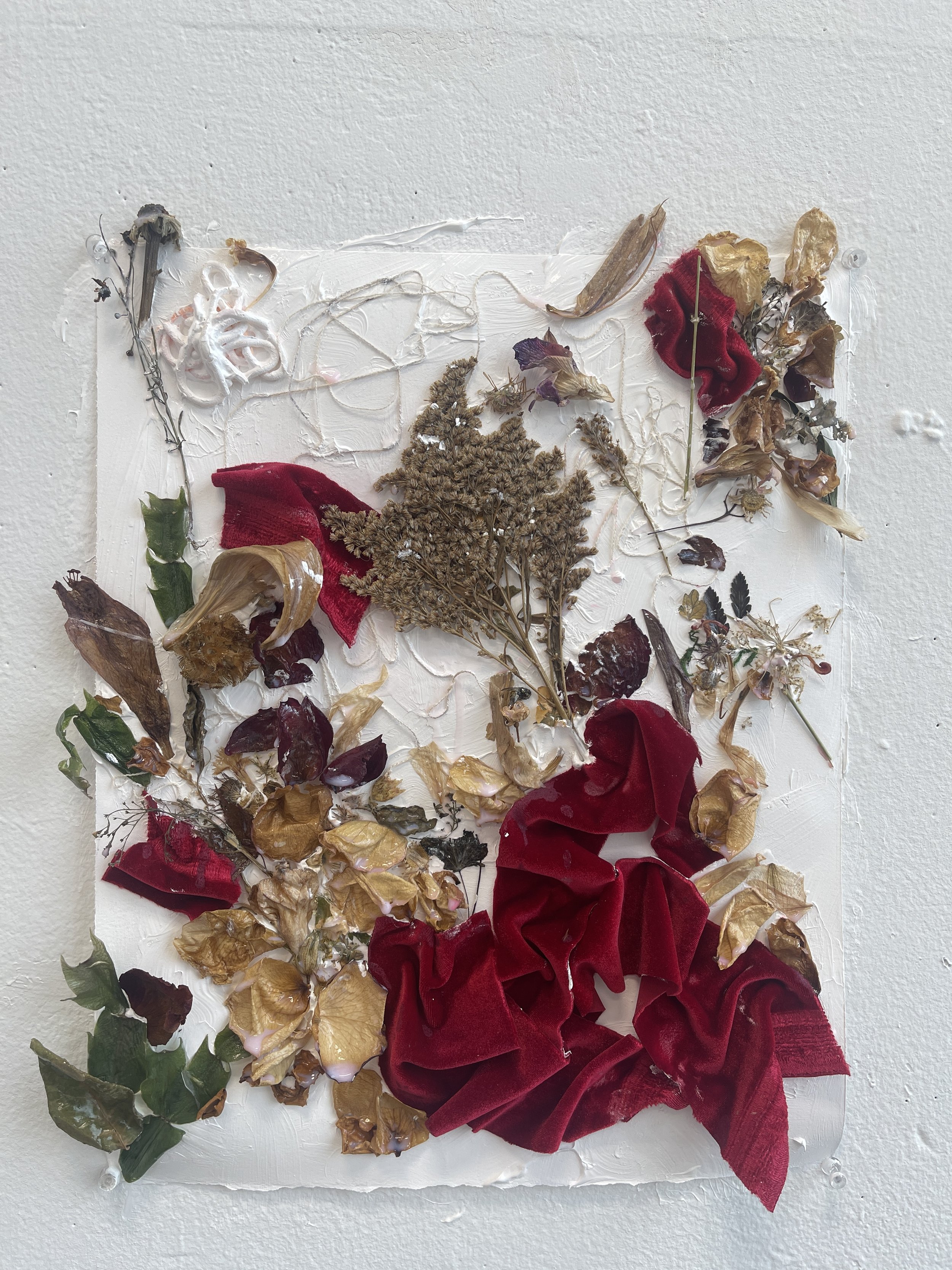 The first work of Papai's new body of work in their senior yeaar of college, focusing on memento mori, rot, and the passage of time.