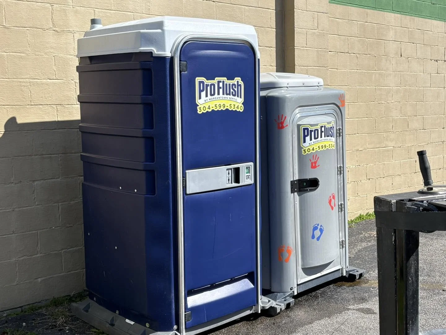 Morgantown portable toilet rentals for adults and children