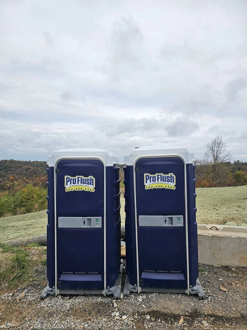 Portable toilet rental company in morgantown