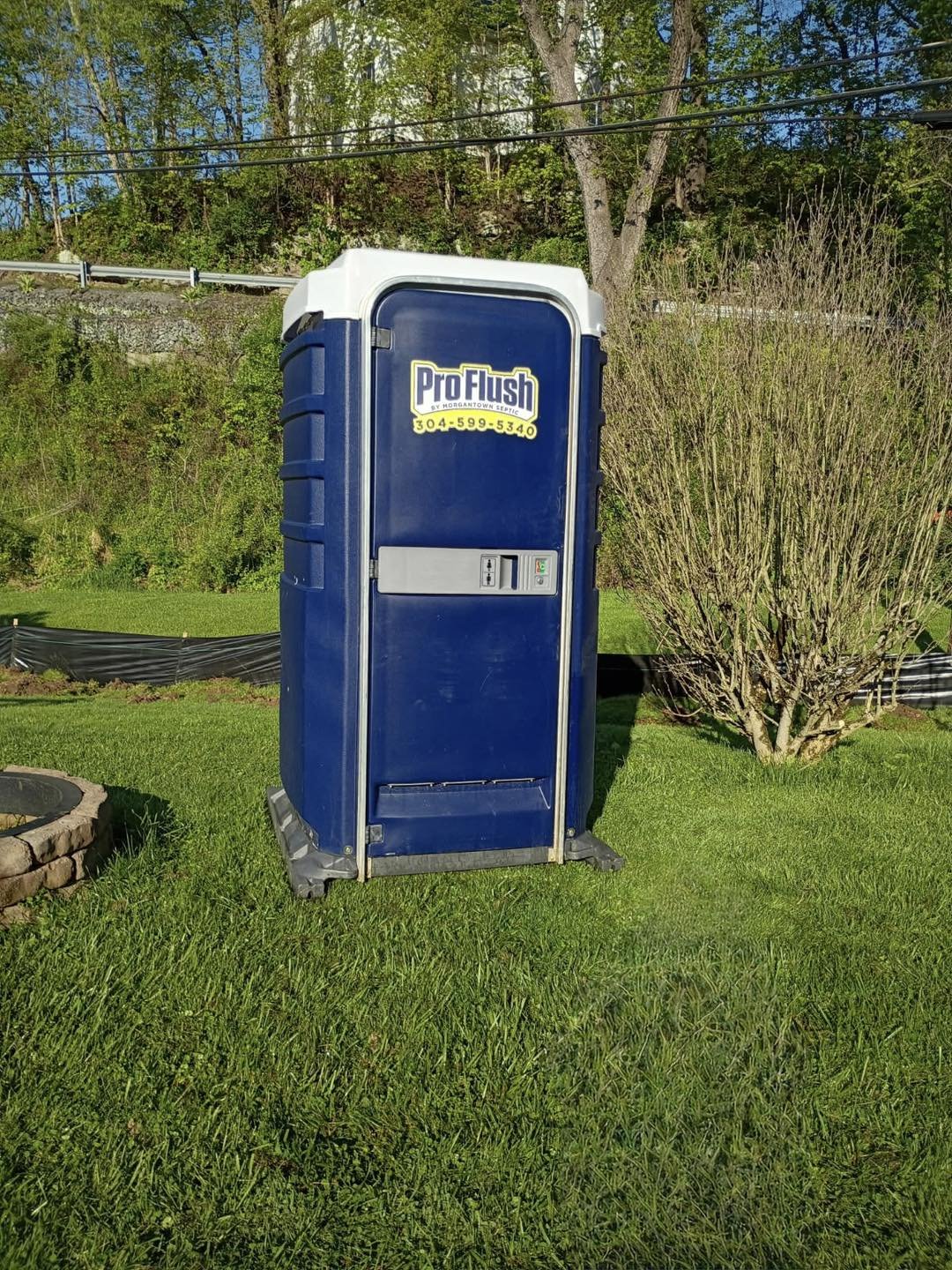 Rent portable toilets for events at your home in Morgantown WV from Morgantown Septic's Pro Flush