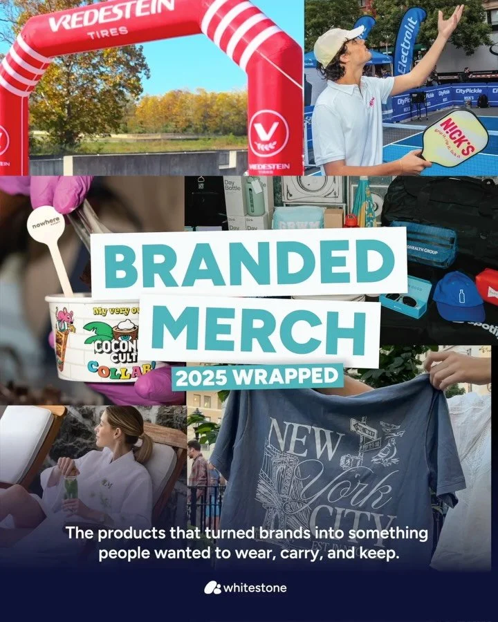 BRANDED MERCH 2025 WRAPPED🌟

We&rsquo;ve brought 5.5M (and counting!) products to life this year. But what we&rsquo;re really proud of are the trends we saw coming before anyone else. 

More on Whitestone&rsquo;s incredible year coming soon.🤍

#NoT