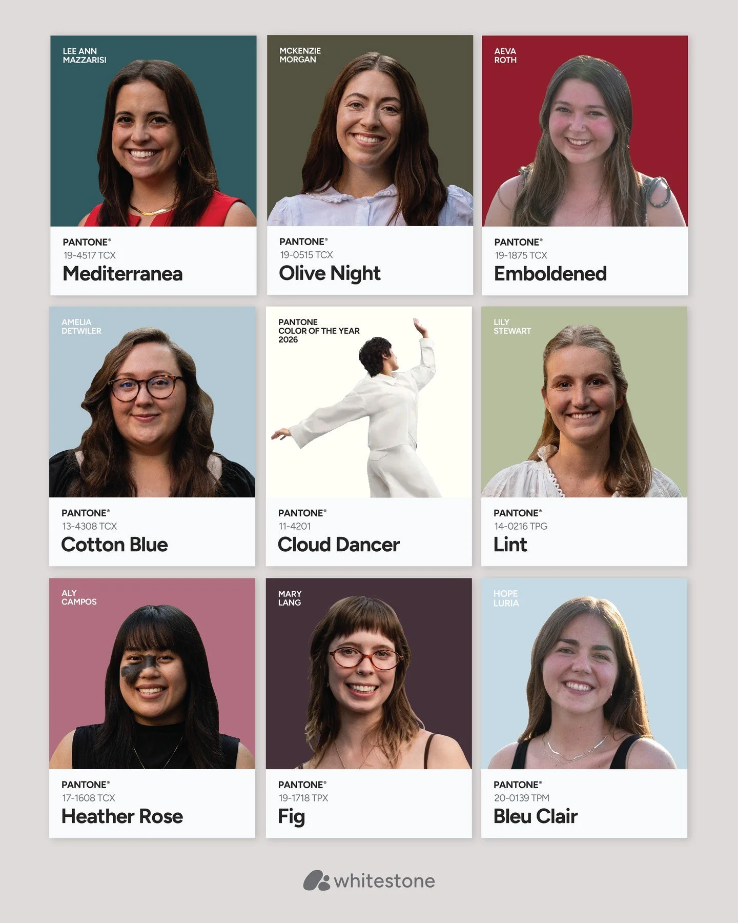 The @pantone color of the year, Cloud Dancer, signals a cultural shift toward slowing down and creating space to breathe.

But just because their prediction was a shade of white doesn't mean your brand has to erase all color from your 2026 plans. We 