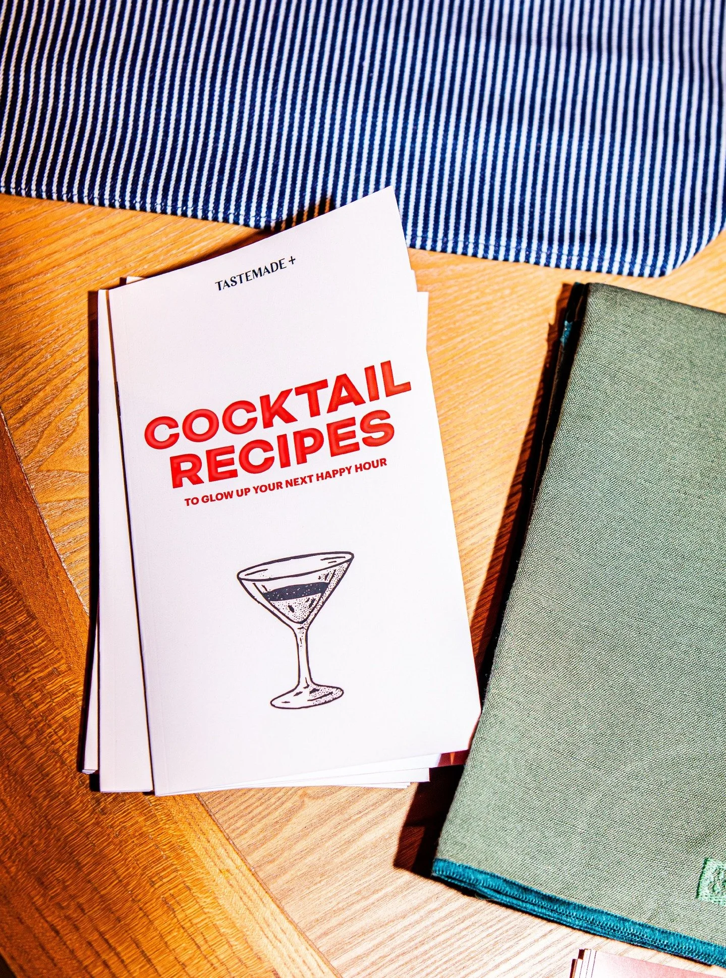 In a digital world, print still hits different.

We created these custom recipe booklets for @tastemade at the LA Food and Wine Fest, and they're proof that tactile experiences create lasting impressions.

When your brand wants to be held and remembe