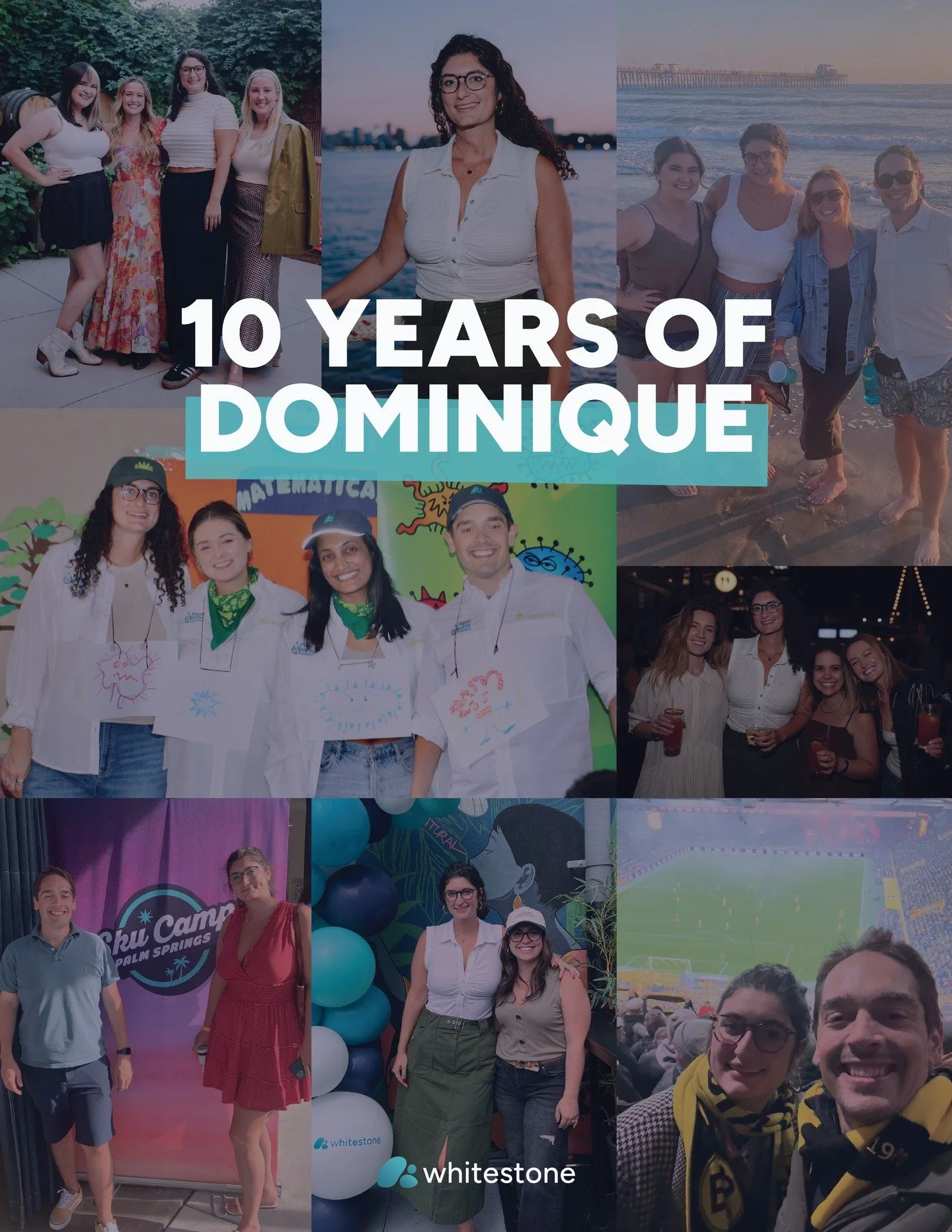 Dominique just hit 10 years at Whitestone, and she's our first employee ever to reach this milestone. She started as employee #2 in sales and is now our President, helping grow the team from 2 to 85 and transforming how we operate as a company.

But 